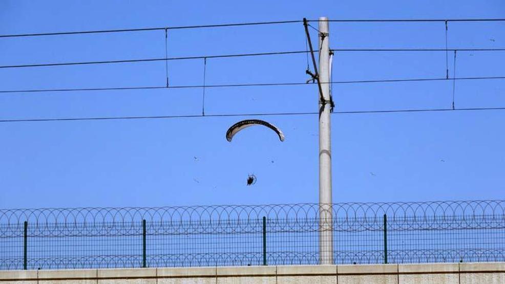 Adana semalarında paramotor alarmı