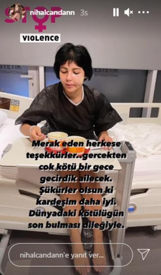 Bahar Candan hastanelik oldu Nihal Candandan kafa karıştıran paylaşım