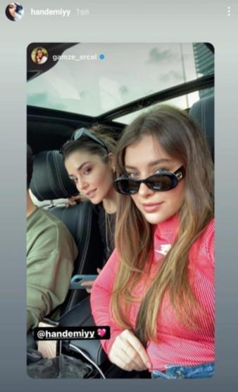 Gamze Erçel kızı Mavinin Hande Erçele benzediğini kabul etti