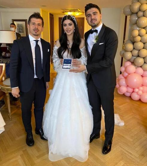 Ozan Tufan ile Rojin Haspolat evlendi
