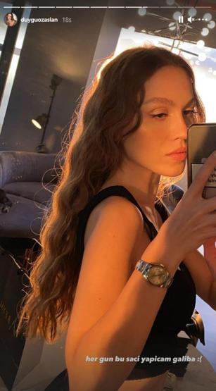 Duygu Özaslan o açıklamayla dikkat çekti: Saçımı bir daha yıkamayacağım