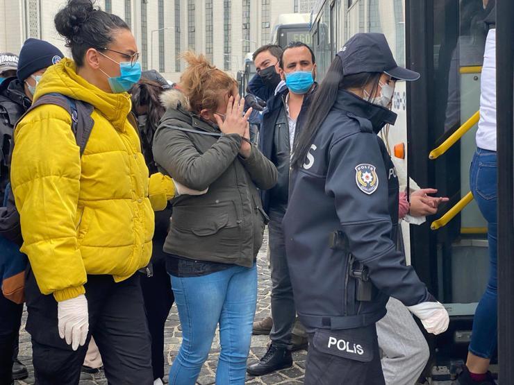 Yarasa kız operasyonunda 125 kişi adliyeye sevk edildi