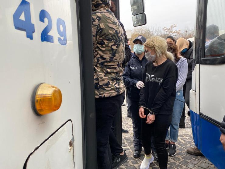 Yarasa kız operasyonunda 125 kişi adliyeye sevk edildi