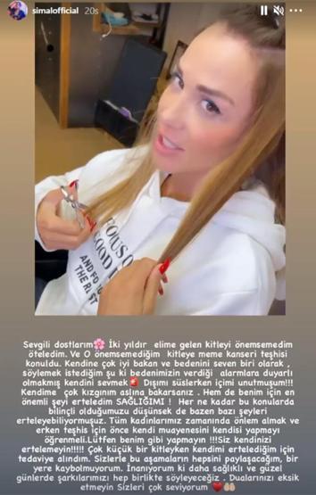 Şarkıcı Şimal meme kanserine yakalandı
