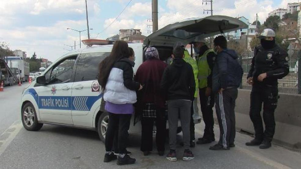 Kısıtlamayı ihlal etti, ceza kesilince fenalaştı