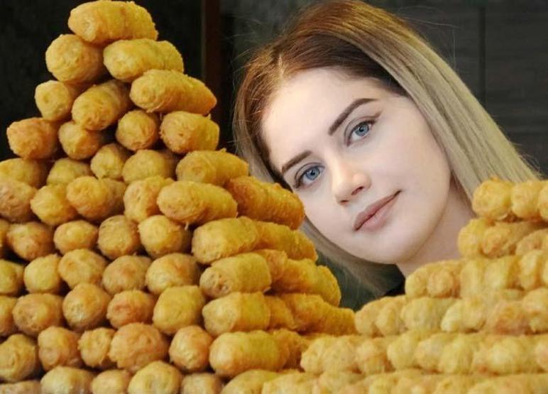 Ramazanın vazgeçilmez tatlısı; kadayıf dolması