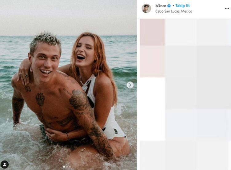 Bella Thorne erkek arkadaşına nişan yüzüğü aldı