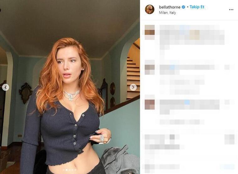 Bella Thorne erkek arkadaşına nişan yüzüğü aldı