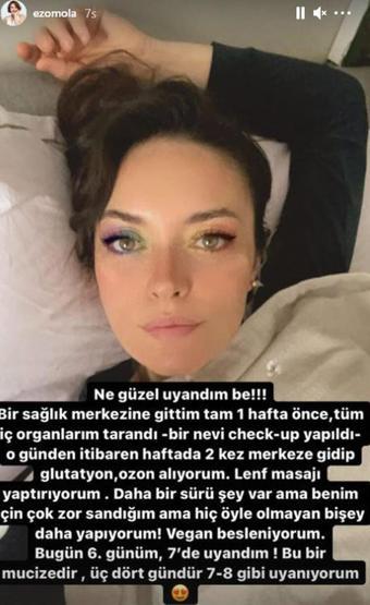Ezgi Mola dizi çekimleri sırasında yaşadığı bir olayı ilk defa anlattı