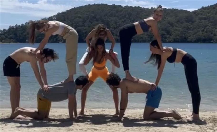 Zeynep Tokuş yıllar sonra yoga eğitmeni olarak setlere döndü