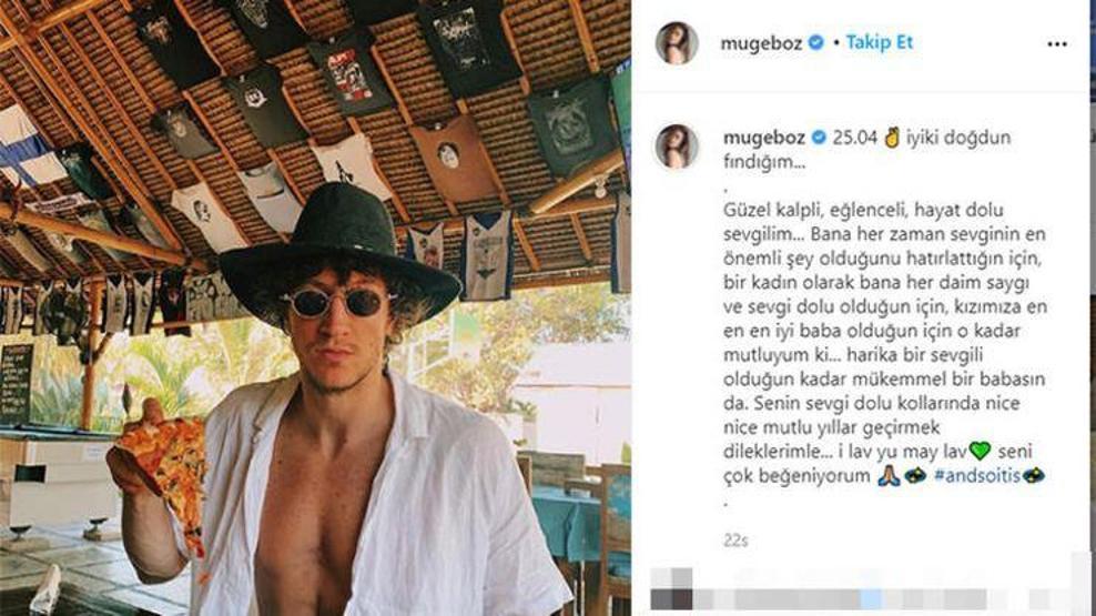 Müge Bozdan eşine: Harika bir sevgili olduğun kadar mükemmel bir babasın
