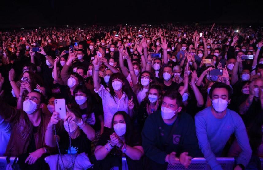 Barcelonada yapılan 5 bin kişilik konser deneyi sonuçlandı