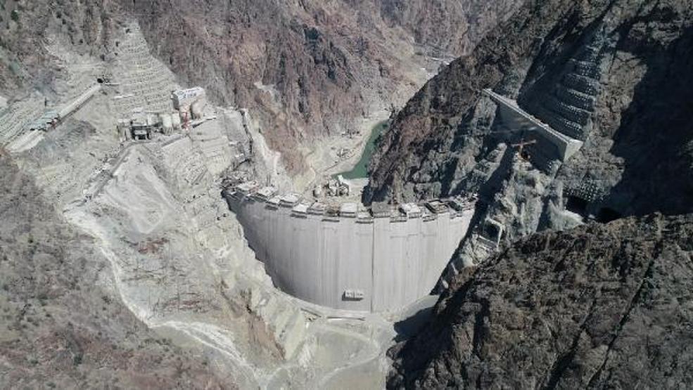 Yusufeli Barajı’nda son 1 ay