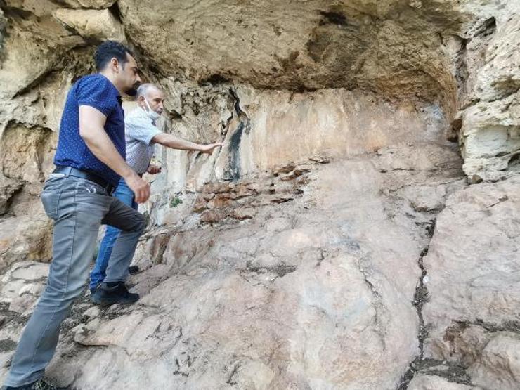 Mağarada 8 bin yıllık kaya resimleri bulundu