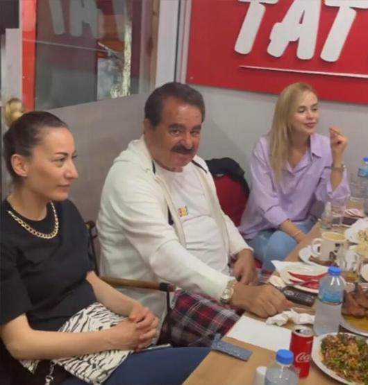 İbrahim Tatlıses, Gülçin Karakaya ve ailesiyle iftar için bir araya geldi