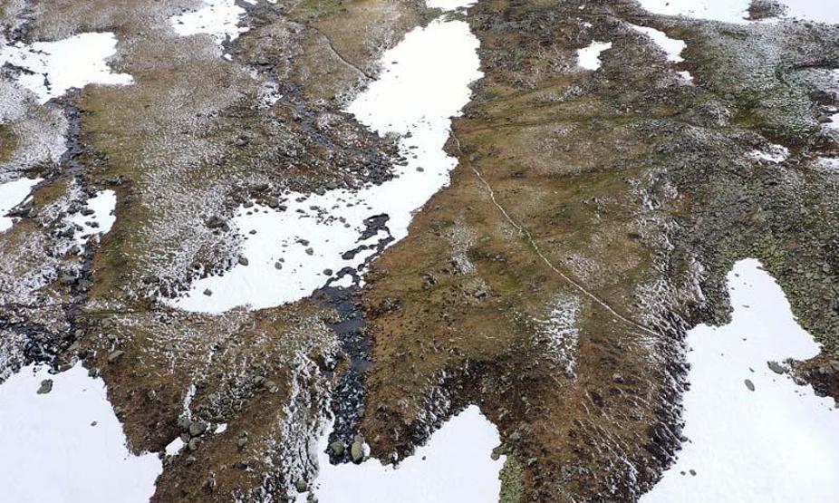 Trabzon yaylaları beyaza büründü