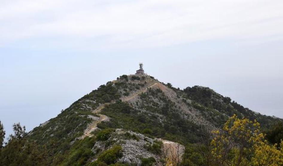 Radar istasyonunun eşsiz manzarası