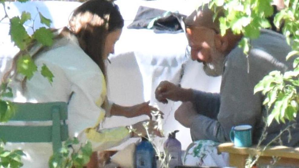 Serenay Sarıkaya aşk iddiasını yalanladığı Haldun Demirhisarla yeniden görüntülendi