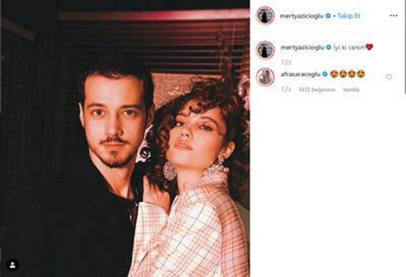 Afra Saraçoğlu ve Mert Yazıcıoğlu çifti Uskumruköye taşındı