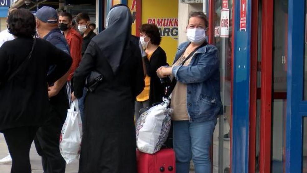 15 Temmuz Demokrasi Otogarında yoğunluk