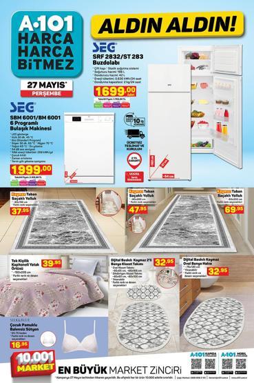 28 Mayıs A101 kataloğu 2021 Bu hafta A101 aktüel ürünlerde neler var