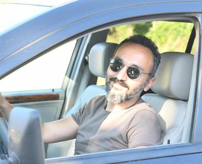 Gökhan Yıkılkan karavanıyla fırtınaya yakalandı