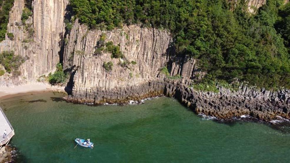 Gören hayran kalıyor Türkiyenin 80 milyon yıllık lav sütunları turistleri bekliyor
