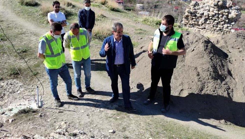 Van Gölünün eşsiz manzarasına sahip Urartu Kalesi restore ediliyor