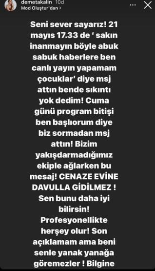 Seda Sayan ile Demet Akalın arasında gerginlik: Ben kimsenin ekmeğiyle oynamam
