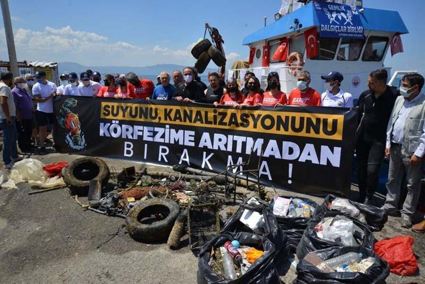 Müsilaj dalışı Böyle görüntülendi