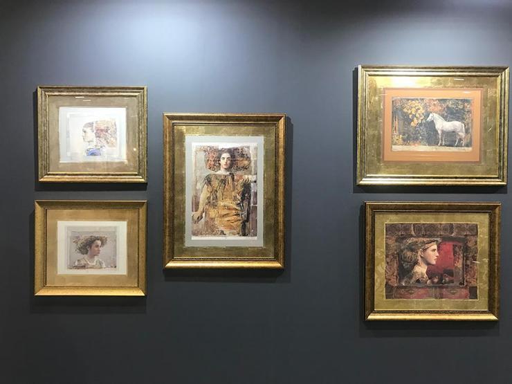 Mersad Berber’in eserleri Çağdaş Sanat Fuarında