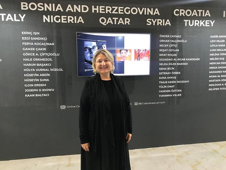 Mersad Berber’in eserleri Çağdaş Sanat Fuarında