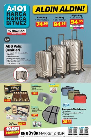 10 Haziran A101 kataloğu 2021 Bu Perşembe A101 aktüel ürünlerde neler var