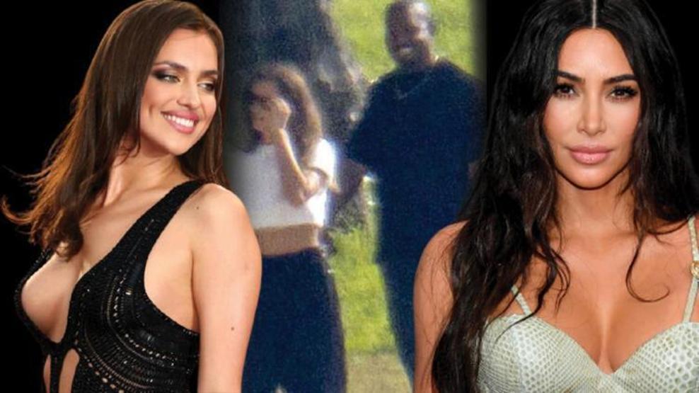 Kanye West ve Irina Shayk aşkı belgelendi