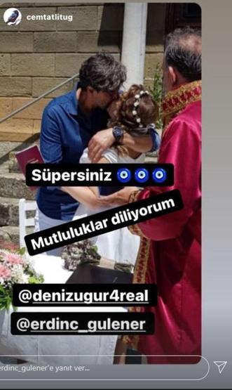 Deniz Uğur ve Erdinç Gülener dünyaevine girdi