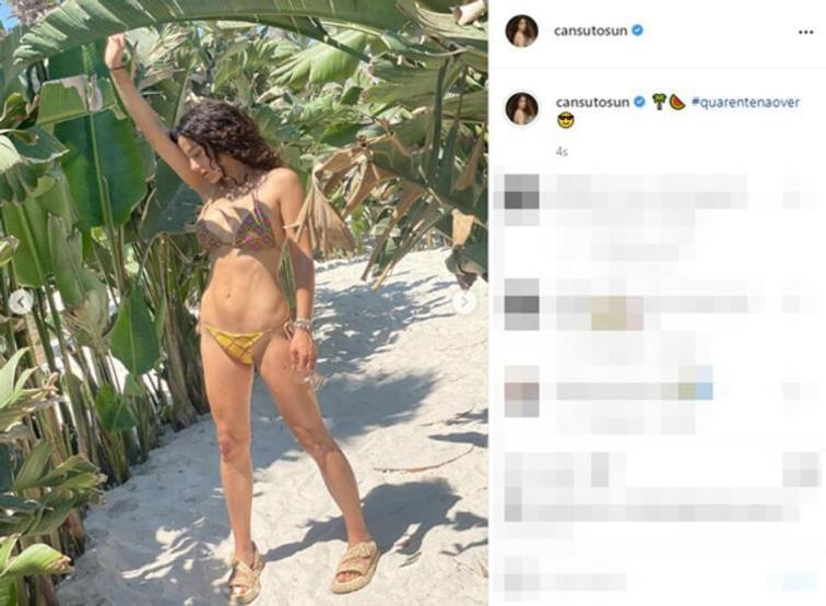 Cansu Tosunun son görüntüsü dikkat çekti