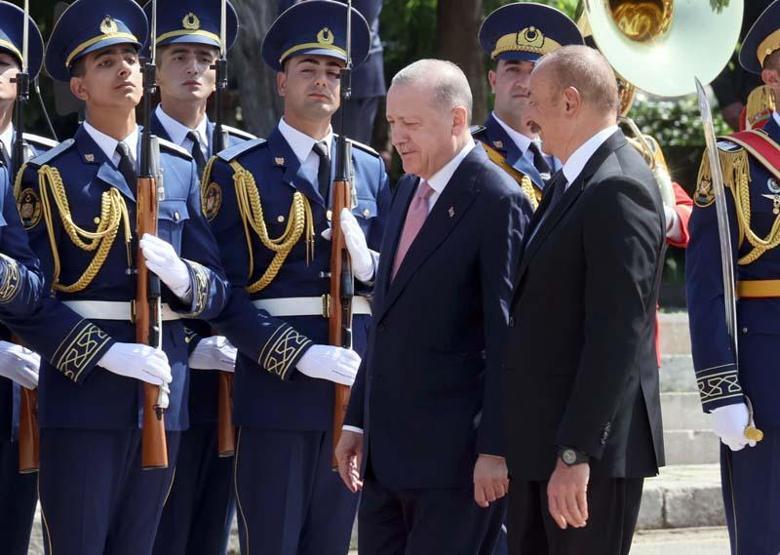 Tarihi ziyaret... Cumhurbaşkanı Erdoğan Şuşada