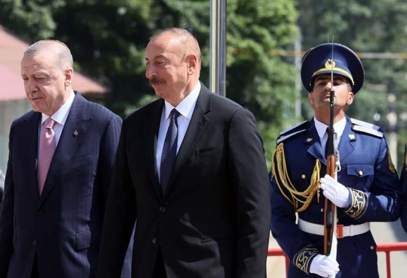 Tarihi ziyaret... Cumhurbaşkanı Erdoğan Şuşada