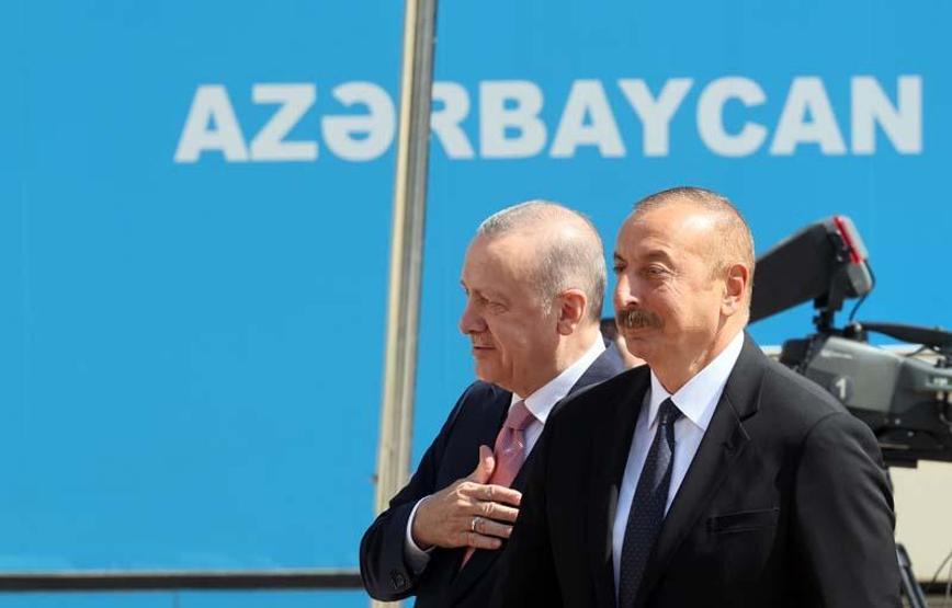 Tarihi ziyaret... Cumhurbaşkanı Erdoğan Şuşada