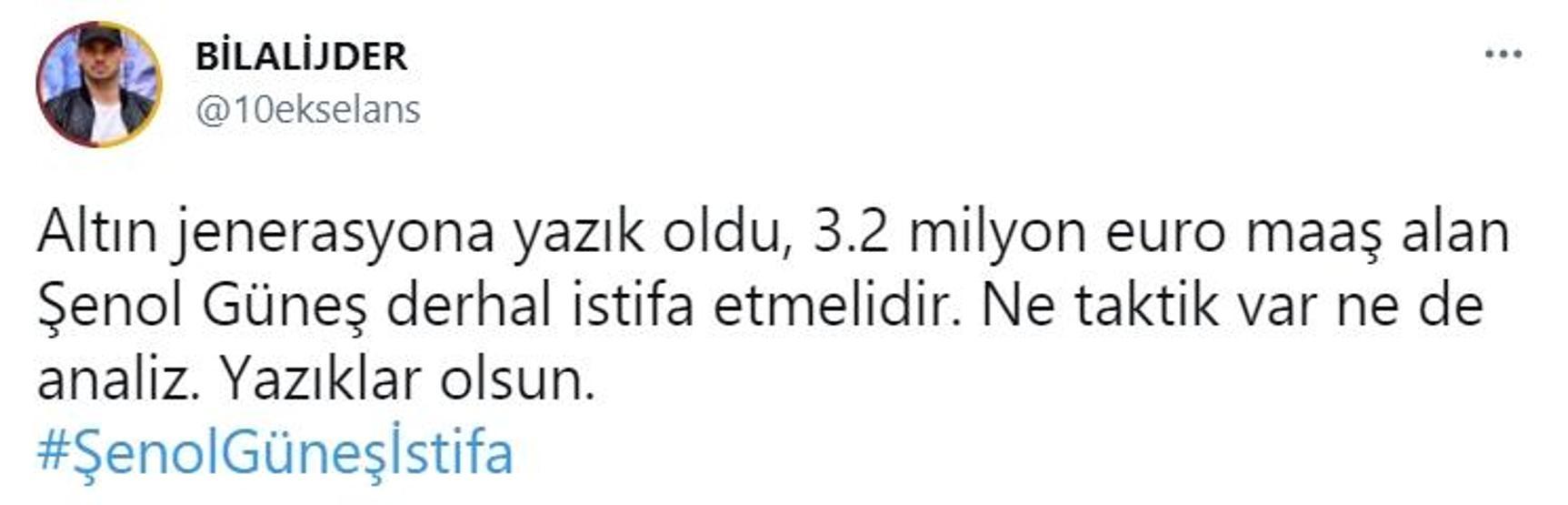 Galler maçı sonrası Şenol Güneşe sert tepki