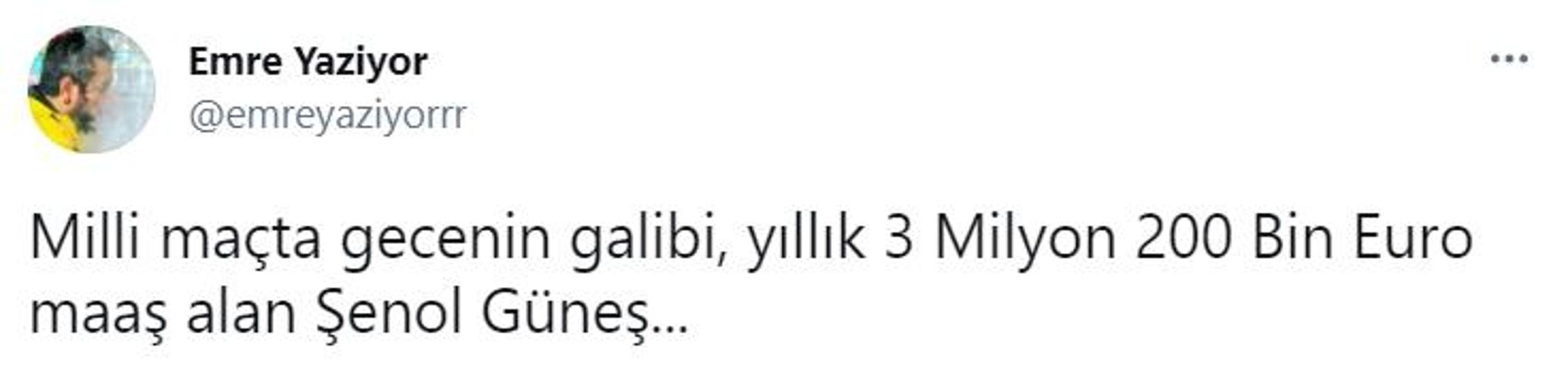 Galler maçı sonrası Şenol Güneşe sert tepki