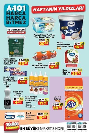 22-25 Haziran A101 kataloğu 2021 Bu hafta A101 aktüel ürünlerde neler var