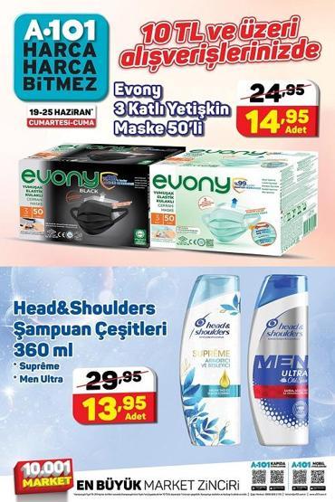 22-25 Haziran A101 kataloğu 2021 Bu hafta A101 aktüel ürünlerde neler var