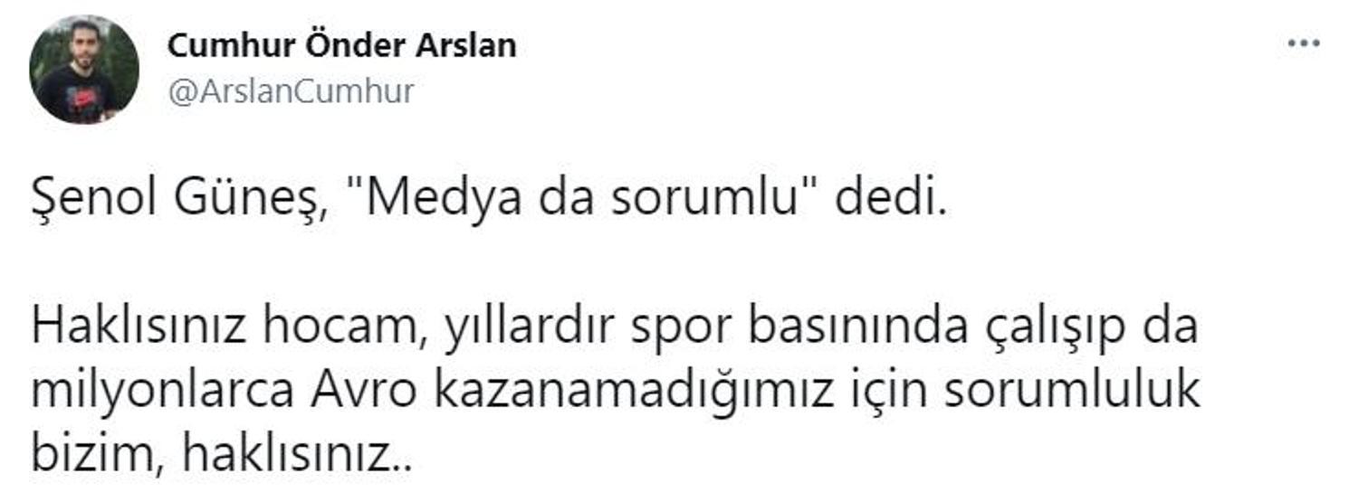 Şenol Güneşe istifa çağrısı