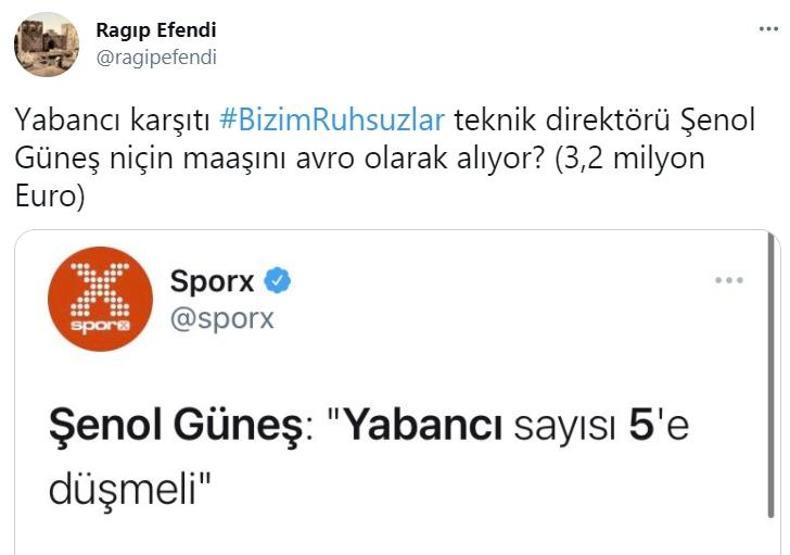 Şenol Güneşe istifa çağrısı