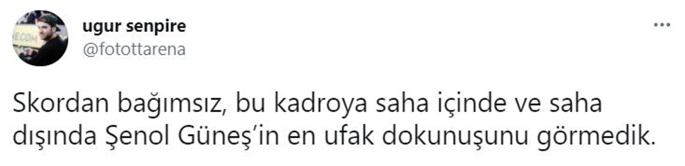 Şenol Güneşe istifa çağrısı