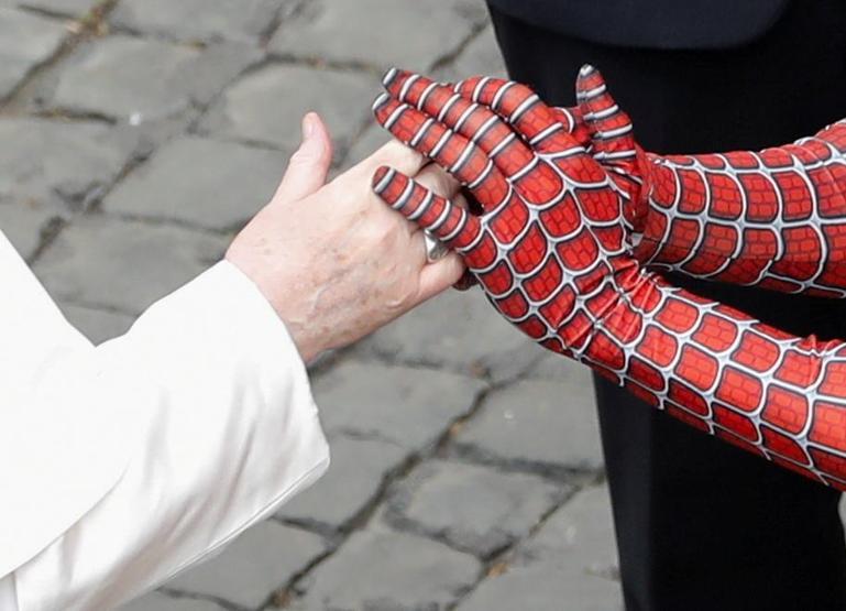 Spiderman Papaya maske verdi