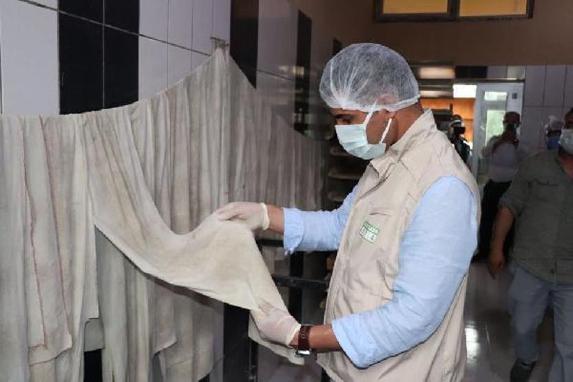 Fırında hamurla top gibi oynanmasına soruşturma, 31 bin 687 TL ceza