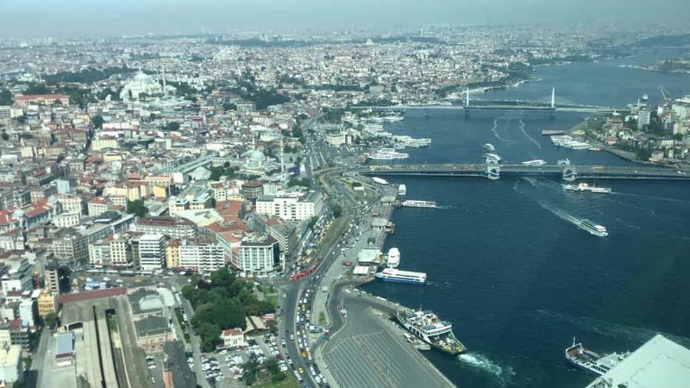 Marmara Denizindeki müsilajın son durumu havadan görüntülendi