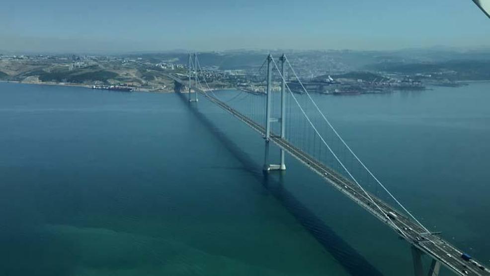 Marmara Denizindeki müsilajın son durumu havadan görüntülendi
